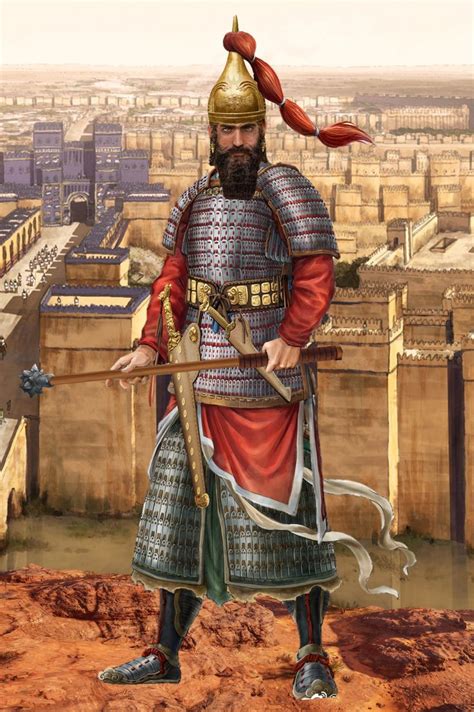 what did ancient babylonians look like.